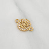 Herraje Corona 0.65 g / 1.3 cm Oro Amarillo 18K