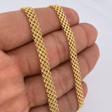 Cadena China 11.05gr / 60cm / +1 Oro 18K &