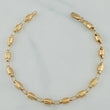 Pulso Rustico Barril 5.6 g / 21.5 cm / 4.35 mm Oro Amarillo 18K