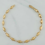 Pulso Rustico Barril 5.6 g / 21.5 cm / 4.35 mm Oro Amarillo 18K