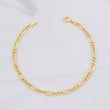 Pulso Fígaro 2.25g / 18.9cm / 4.5mm Oro Amarillo 18K