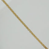 Cadena China 8 g / 72.2 cm / 2.43 mm Oro Amarillo 18K