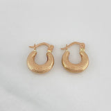 Candongas Salo 1.15 g / 1.5 cm Oro Rosa 18K