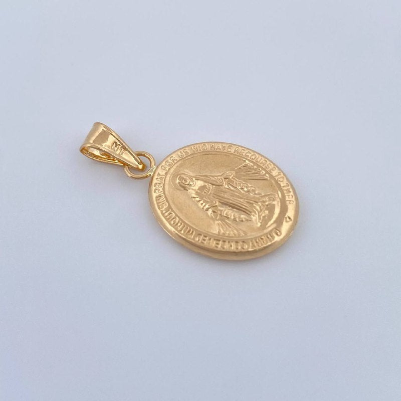 Dije Virgen Milagrosa 0.65gr / 2cm / Oro Amarillo 18K &