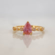 Anillo Solitario Gota 2.1 g / T6 1/2 Oro Amarillo 18K
