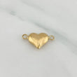Herraje Corazon 0.25g / 1.3cm Oro Amarillo 18K