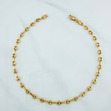 Tobillera Gc 4.9 g / 28.5 cm / 4 mm Oro Amarillo 18K