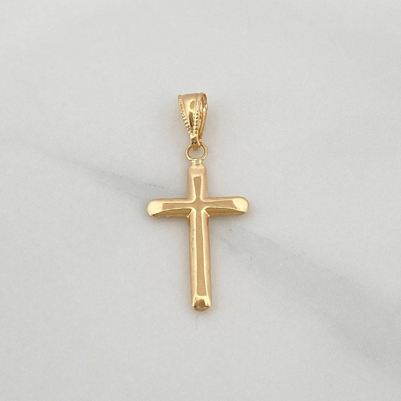 Dije Cruz 0.6gr / 2.9cm / Oro Amarillo 18K &