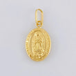 Dije Virgen de Guadalupe 0.5g / 2cm Oro Amarillo 18K