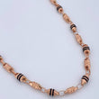 Cadena Rustica Barril 12.1gr / 62cm / Oro Rosa 18K &