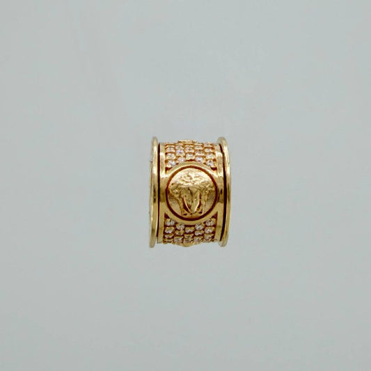 Herraje Medusa 5.4 g / 1.3 cm Oro Amarillo 18K