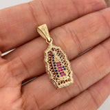 Dije Virgen Guadalupe 3.25 g / 3.2 cm Oro Amarillo 18K