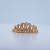 Anillo Tiara 1.6gr / T7 1/2 / Oro Amarillo 18K &