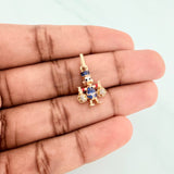 Dije Pato Bolsas Dinero 1.5 g / 2.2 cm Tres Oros 18K