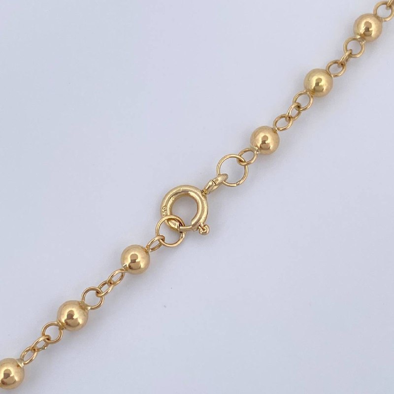 Rosario Virgen Milagrosa 6gr / 49.5cm / Oro Amarillo 18K &