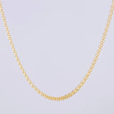 Cadena China 5.45g / 60cm / 2.2mm Oro Amarillo 18K