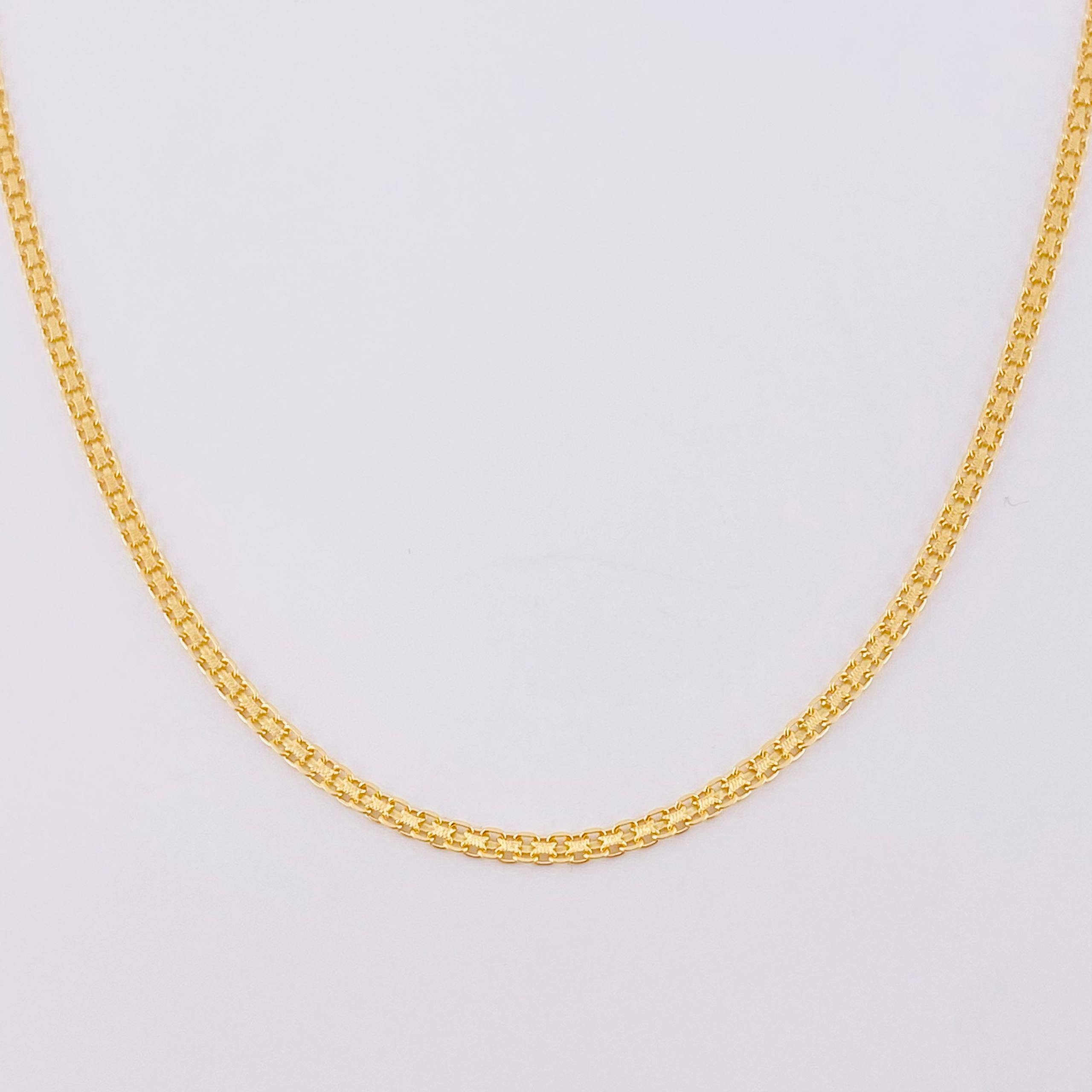 Cadena China 5.45g / 60cm / 2.2mm Oro Amarillo 18K