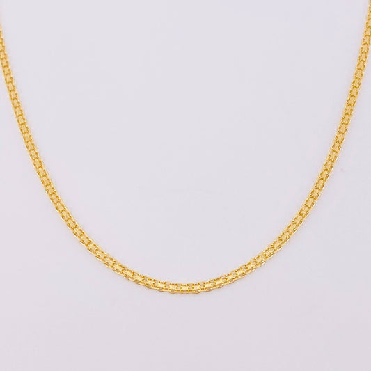 Cadena China 5.4g / 60cm / 2.2mm Oro Amarillo 18K