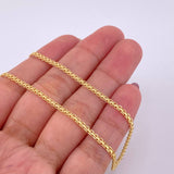 Cadena China 4.25g / 45cm / 2.2mm Oro Amarillo 18K