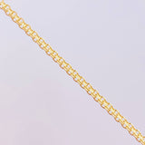 Cadena China 5.5g / 60cm / 2.2mm Oro Amarillo 18K