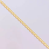 Cadena China 4.6g / 50cm / 2mm Oro Amarillo 18K