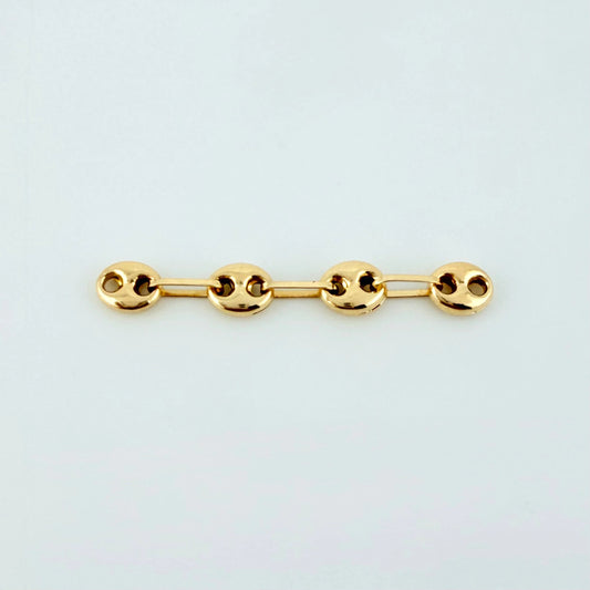 Herraje Retazo Gc 0.4 g / 3 cm Oro Amarillo 18K