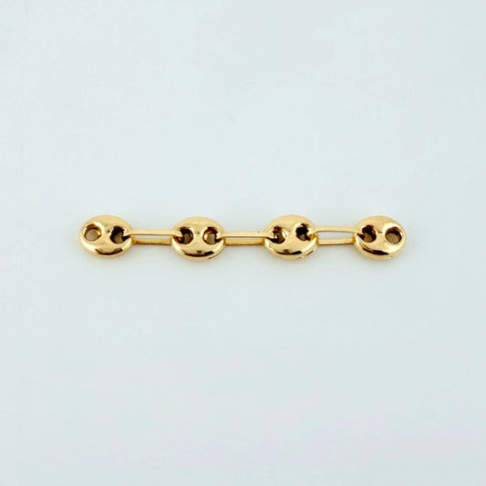 Herraje Gc 0.4 g / 2.8 cm Oro Amarillo 18K