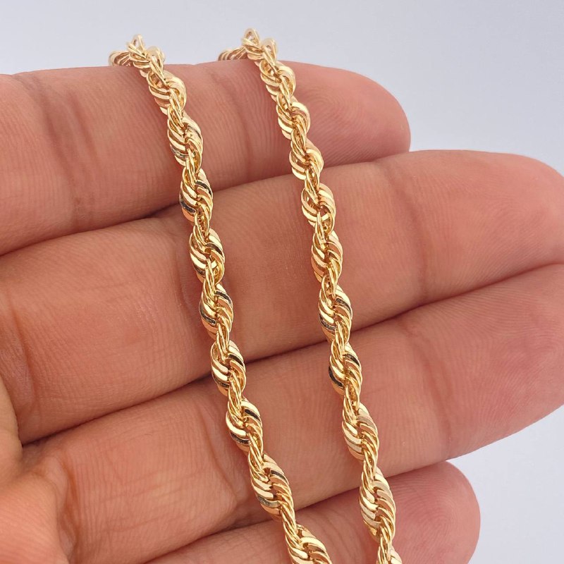 Cadena Lazo 8.05gr / 59.9cm / 3mm Oro Amarillo +3 18K &