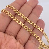 Cadena Cubana 9.35gr / 60cm / Oro Amarillo +1 18K &