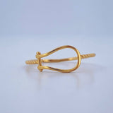 Anillo Arpa 0.75gr / T7 1/4 / Oro Amarillo 18K &
