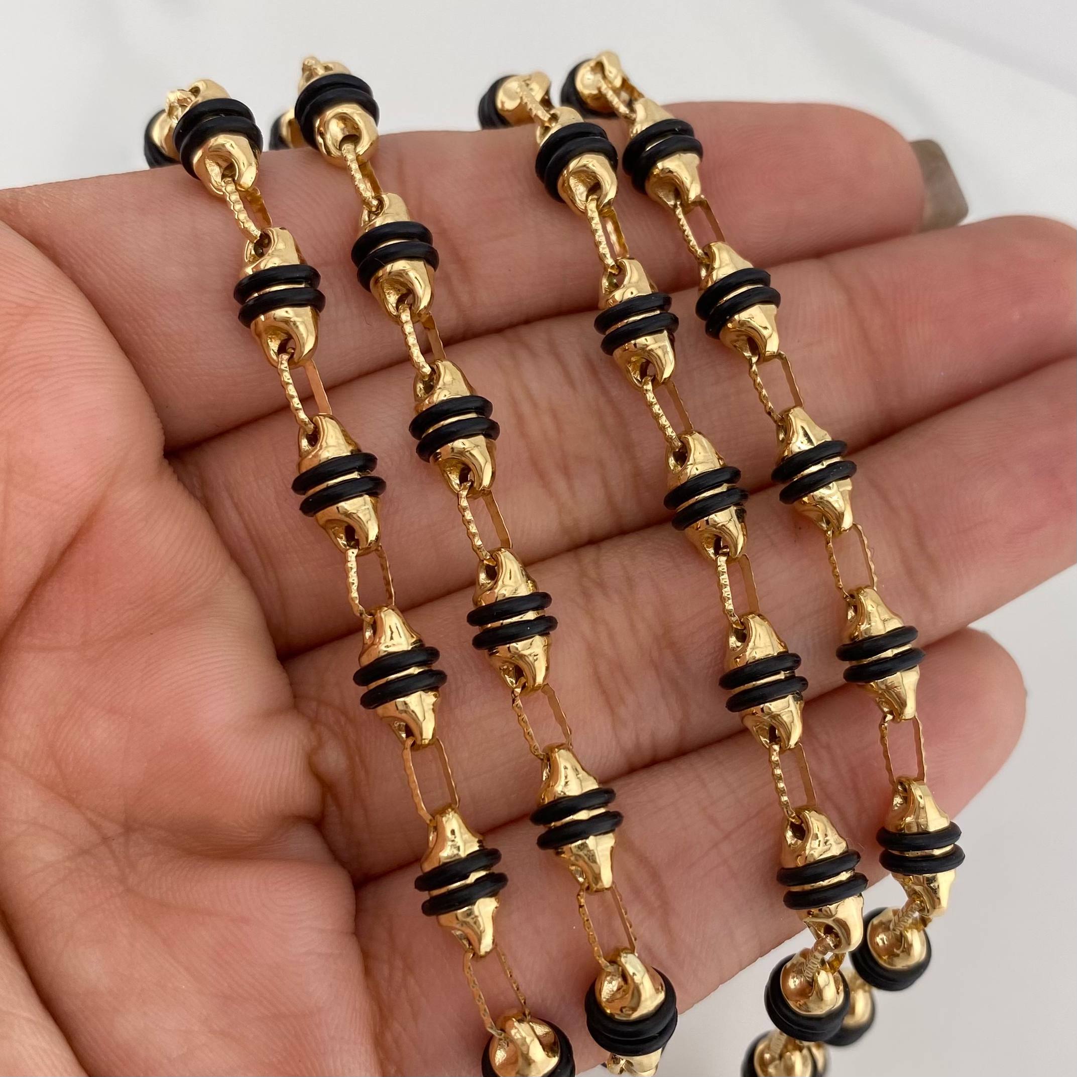 Cadena Rustica Barril 15.5 g / 62 cm / 4.2 mm Oro Amarillo 18K