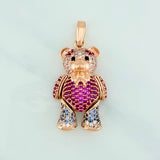 Dije Oso Articulado 11.25 g / 4.1 cm Oro Rosa 18K