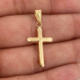 Dije Cruz 0.7gr / 2.9cm / Oro Amarillo 18K &