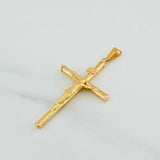 Dije Cruz Cristo 1.75 g / 5.5 cm Oro Amarillo 18K