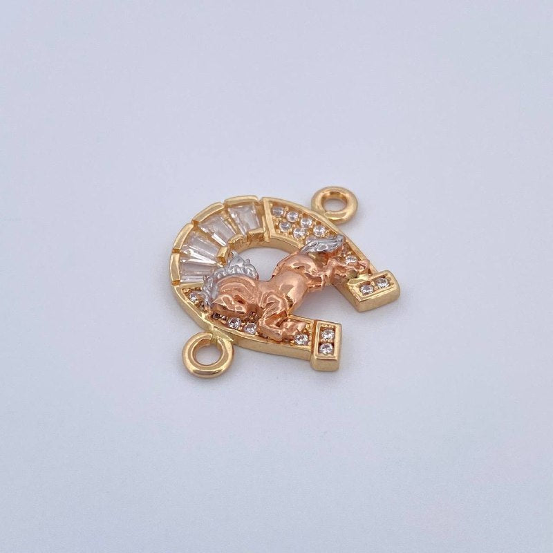 Herraje Herradura Caballo 1.85gr / 1.7cm / Oro 18K &