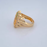 Anillo Virgen Guadalupe 7.25gr / T6 1/4 / Oro Amarillo 18K $