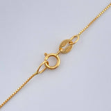 Set Cadena y Dije Veneciana + San Benito 1.45gr / Oro Amarillo 18K (Oferta) $