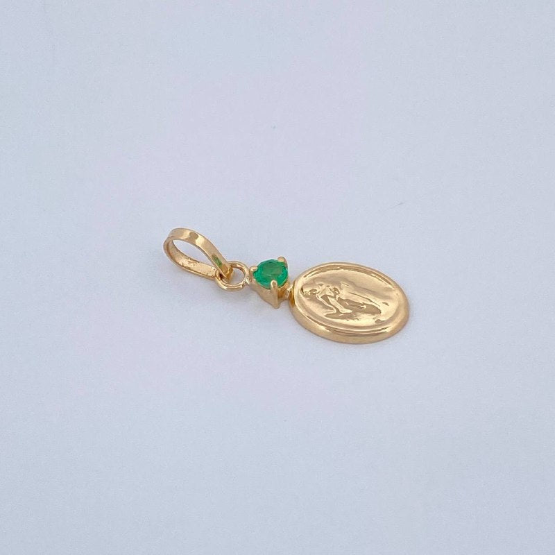 Dije Virgen Del Carmen 0.45gr / 1.9cm / Oro Amarillo 18K &