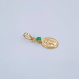 Dije Virgen Del Carmen 0.45gr / 1.9cm / Oro Amarillo 18K &