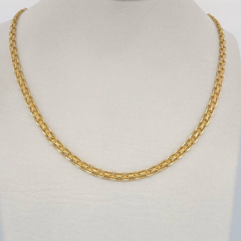 Cadena China 7.25gr / 50cm / Oro Amarillo +1 18K &
