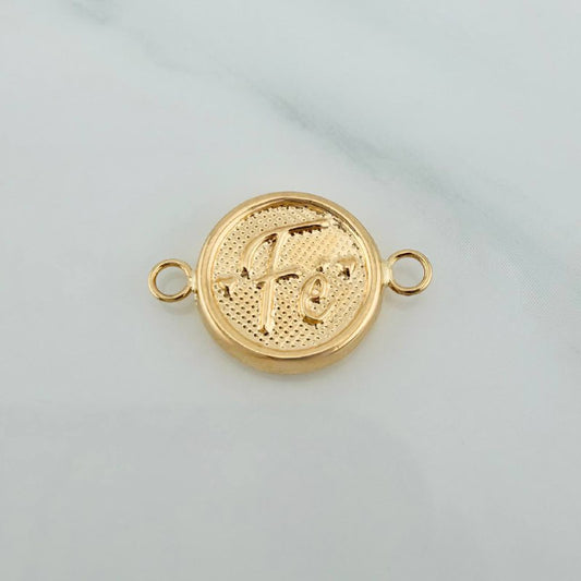 Herraje Fe 0.75gr / 1.9cm / Oro Amarillo 18K %