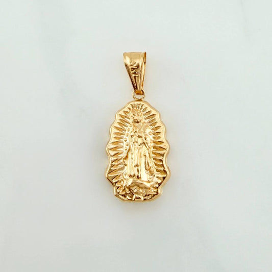 Dije Virgen De Guadalupe 1.75 g / 3.4 cm Oro Amarillo 18K