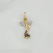 Dije San Miguel Arcangel 1.15 g / 2.3 cm Tres Oros 18K