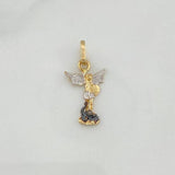 Dije San Miguel Arcangel 1.15 g / 2.3 cm Tres Oros 18K