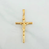Dije Cruz Cristo 1.7 g / 5.4 cm Oro Amarillo 18K