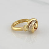Anillo Helice 3.9 g / T4 1/2 Tres Oros 18K