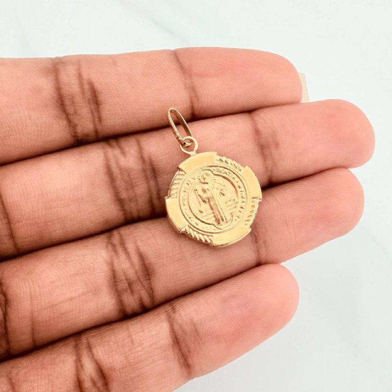 Dije San Benito 2.05 g / 3 cm Oro Amarillo 18K