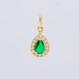 Dije Lagrima 1.5g / 2cm Oro Amarillo 18K