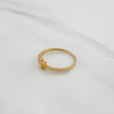Anillo Lv 1.25 g / T7 1/2 Oro Amarillo 18K