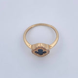 Anillo Trebol 2.75gr / T7 3/4 / Oro Amarillo Nac.Esp. 18K &